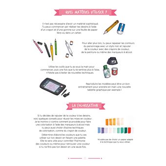 Mon grand livre de dessin manga - Shojo