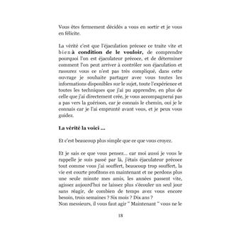 Bonne nouvelle pour les éjaculateurs précoces