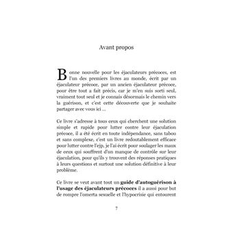 Bonne nouvelle pour les éjaculateurs précoces