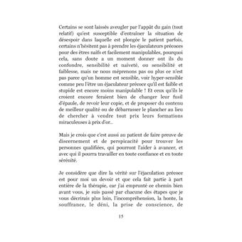 Bonne nouvelle pour les éjaculateurs précoces