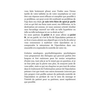 Bonne nouvelle pour les éjaculateurs précoces