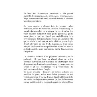 Bonne nouvelle pour les éjaculateurs précoces