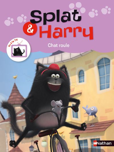 Splat & Harry 3 - Chat roule - Rob Scotton - cartonné