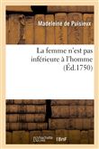 La femme n'est pas inférieure à l'homme