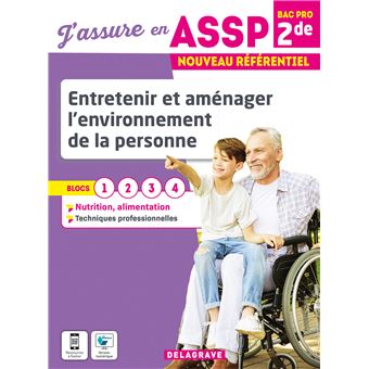 Entretenir et aménager l'environnement de la personne 2de Bac Pro ASSP (2022) - Pochette élève