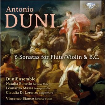 Duni-6 Sonatas For Flute Vl & B.C. - CD
