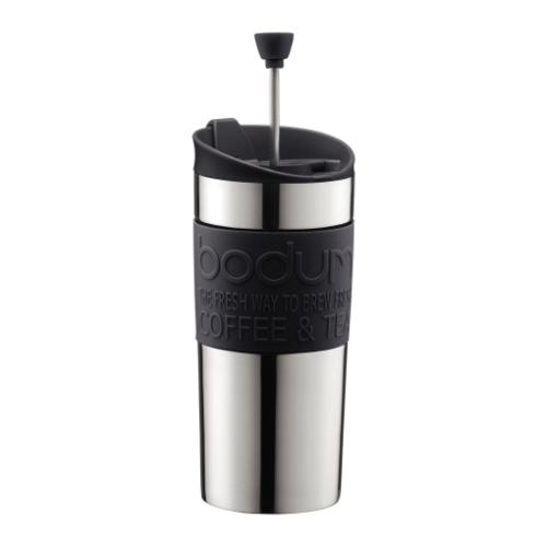 Cafetière 1 Tasse, Mug de Voyage à Double Paroi, 0,42 L