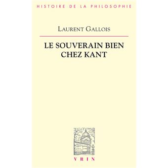 Le souverain bien chez Kant