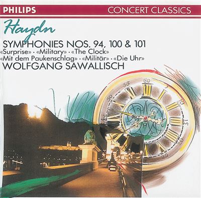 Symphonies N°94 'Surprise', N°100 'Militaire' et N°101