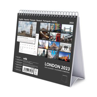 Calendrier bureau 2023 London