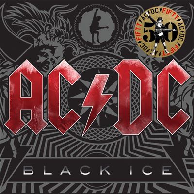 Columbia - Ac/Dc Black Ice 50Th Anniversary Édition Limitée Vinyle Or