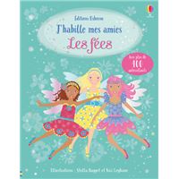 J'habille mes amies - Les fées - Autocollants Usborne