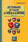 Dictionnaire des parlers de l'Aunis et de la Saintonge