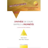 Mathématiques 2de Synthèse de cours, rappels et propriétés