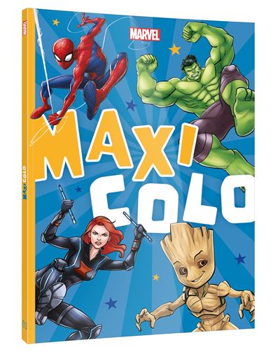 MARVEL - Maxi Colo - Super-héros et héroïnes -  Collectif - broché