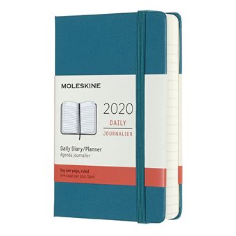 MOLESKIN AG0 JOUR POCHE VERT  RIGIDE