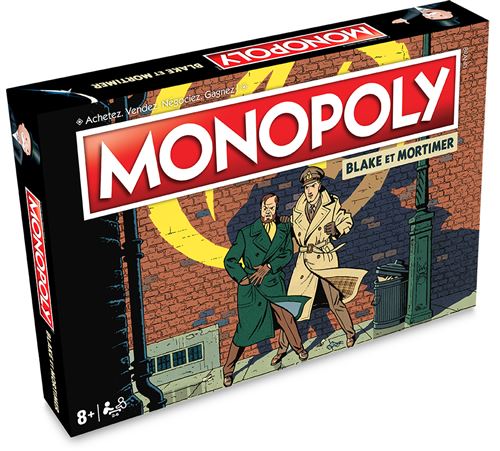 Jeux de Société Monoply Blake Et Mortimer Hasbro Gaming