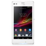 Sony XPERIA L - 3G smartphone - RAM 1 Go / 8 Go - microSD slot - Écran LCD - 4.3" - 480 x 854 pixels - rear camera 8 MP - blanc