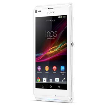 Sony XPERIA L - 3G smartphone - RAM 1 Go / 8 Go - microSD slot - Écran LCD - 4.3" - 480 x 854 pixels - rear camera 8 MP - blanc