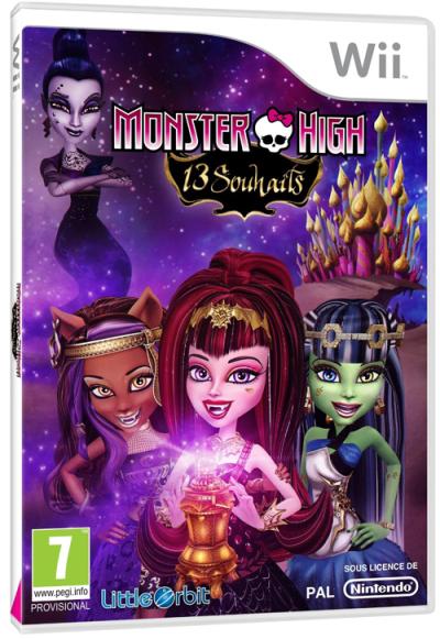 Monster High 13 Souhaits Wii