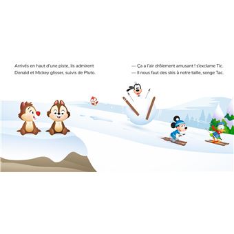 DISNEY - Mes Premières Histoires - Tic et Tac découvrent le ski
