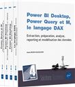 Power BI Desktop, Power Query, les langages M et DAX - Coffret de 4 livres : Extraction, préparation