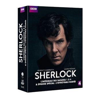 SherlockCoffret Sherlock Saisons 1 à 4 DVD