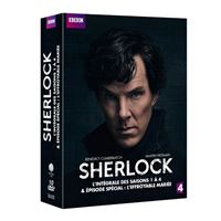 Coffret Sherlock Saisons 1 à 4 DVD