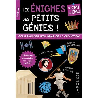 Les énigmes des petits génies CM1