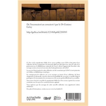 De l'inconscient au conscient