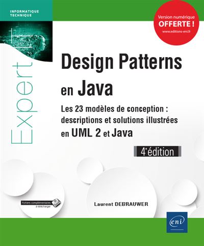 Design patterns en Java - Laurent Debrauwer - broché