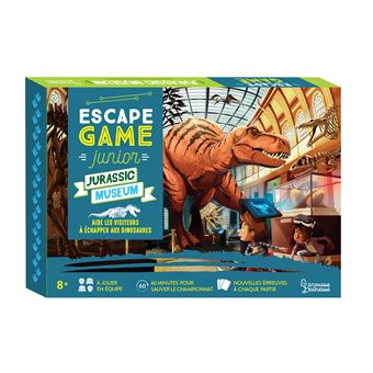 Escape Game Junior - Aide les visiteurs à échapper aux dinosaures