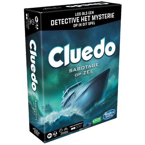 Jeux de société Hasbro Cluedo - Escape: Sabotage op Zee Version en Néerlandais