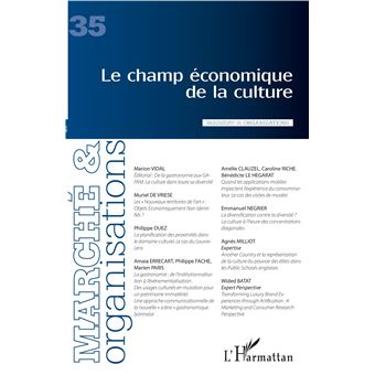 Le champ économique de la culture