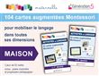 104 cartes augmentées Montessori Maison