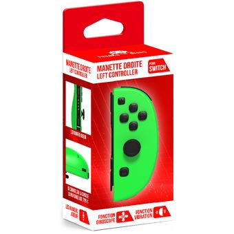 Manette Joycon droite Freaks and Geeks pour Nintendo Switch Vert