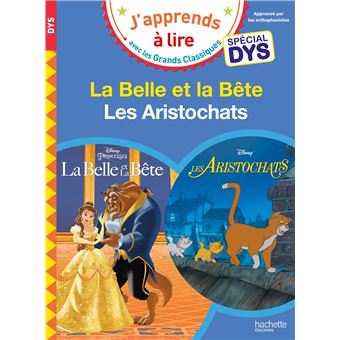 Disney - La Belle et la bête / Les Aristochats Spécial DYS (dyslexie)