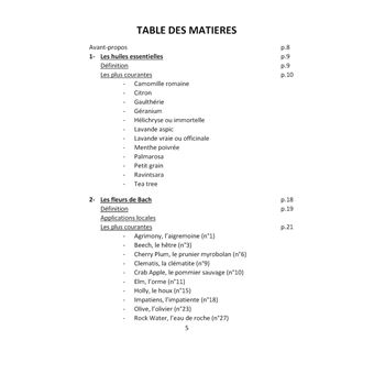 Cosmétiques aux huiles essentielles et aux Fleurs de Bach