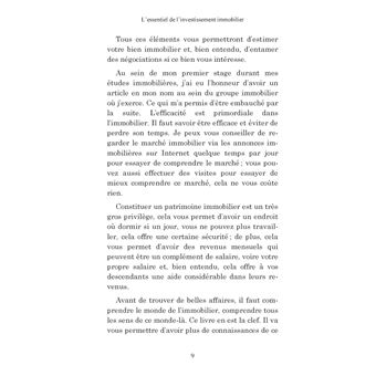 L'essentiel de l'investissement immobilier
