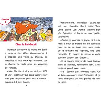 Sami et Julie Roman CE2 Disparition au Château de Versailles