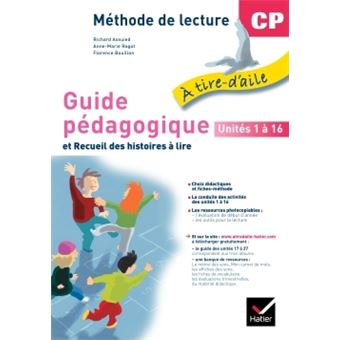 À tire-d'aile CP, Guide Pédagogique NON VENDU SEUL Compose le 9653593
