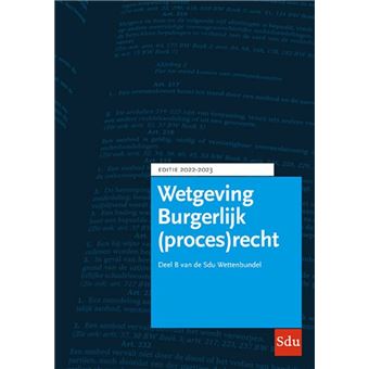 Educatieve Wettenverzameling - Verzameling Nederlandse Wetgeving Deel B ...