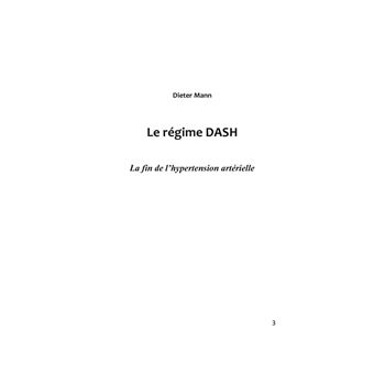 Le régime DASH