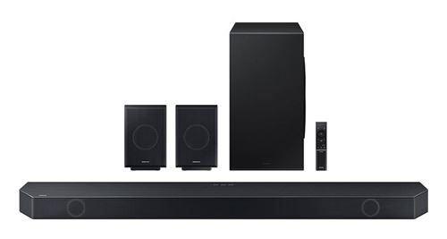 Samsung Hw-Q990C - Q-Series - Système De Barre Audio - Pour Home Cinéma - Canal 11.1.4 - Sans Fil - Bluetooth, Wi-Fi - Contrôlé Par Application - Noir Titane
