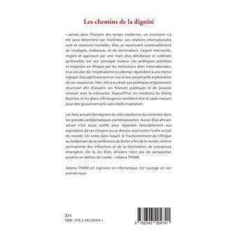 Les chemins de la dignité