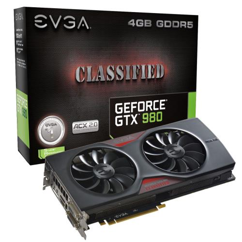 Carte graphique EVGA GeForce GTX 980 Classified ACX Go