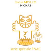 Statue métal Série Spéciale Fnac M.CHAT hauteur 64.7 cm Édition Limitée 70 ans Exclusivité Fnac