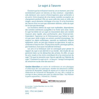 Le sujet à l'oeuvre
