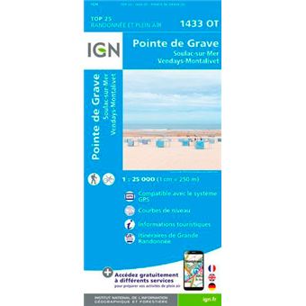 Soulac Sur Mer Montalivet Pointe De Grave Echelle 1 25 000 Broche Collectif Achat Livre Fnac