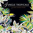Black coloriage - Jungle tropicale